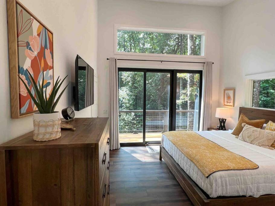Sautee Nacoochee Modern Mountain Getaway With Hot Tub, Fire Pitヴィラ エクステリア 写真
