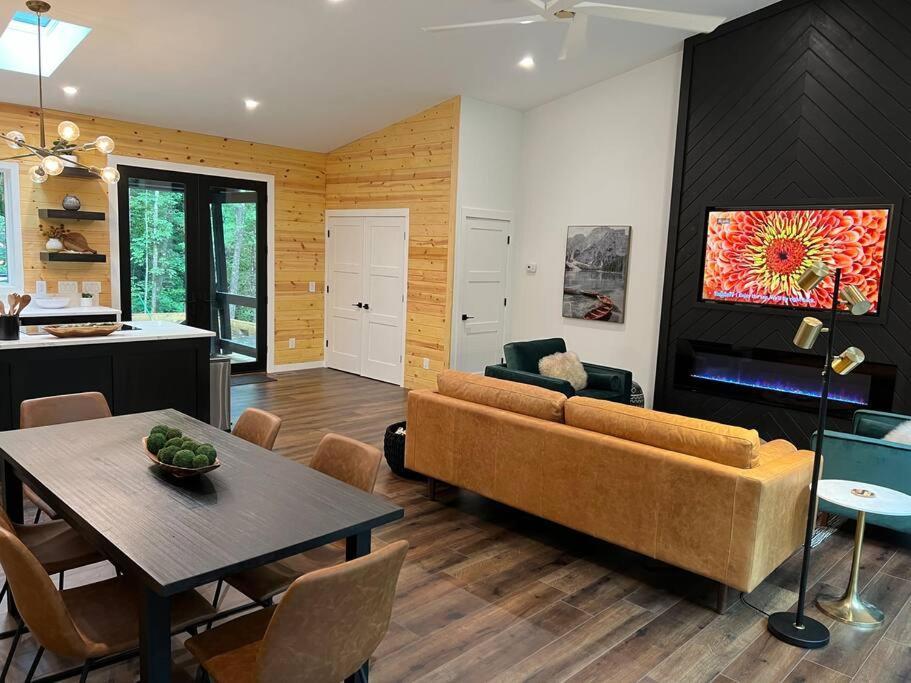 Sautee Nacoochee Modern Mountain Getaway With Hot Tub, Fire Pitヴィラ エクステリア 写真